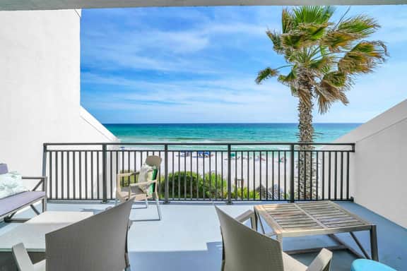 The Coastal View is Gulf Front on 30A with Pool