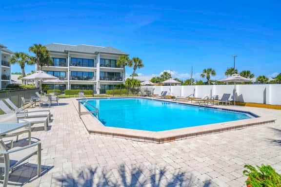The Coastal View is Gulf Front on 30A with Pool