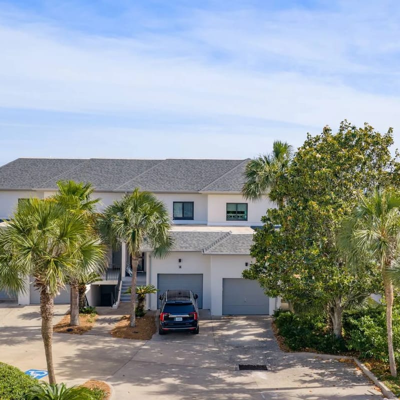 The Coastal View is Gulf Front on 30A with Pool